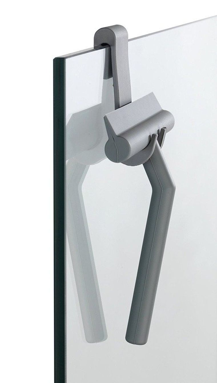 Ściągaczka wody, Mola, do szyb i kabin, szary