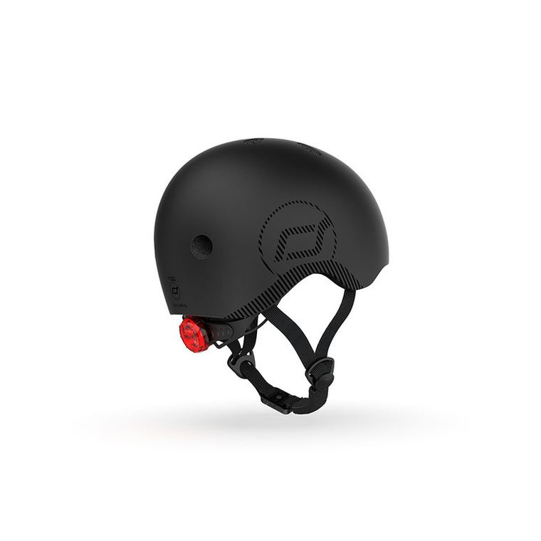 Scoot & Ride, kask, Black, rozmiar M-L