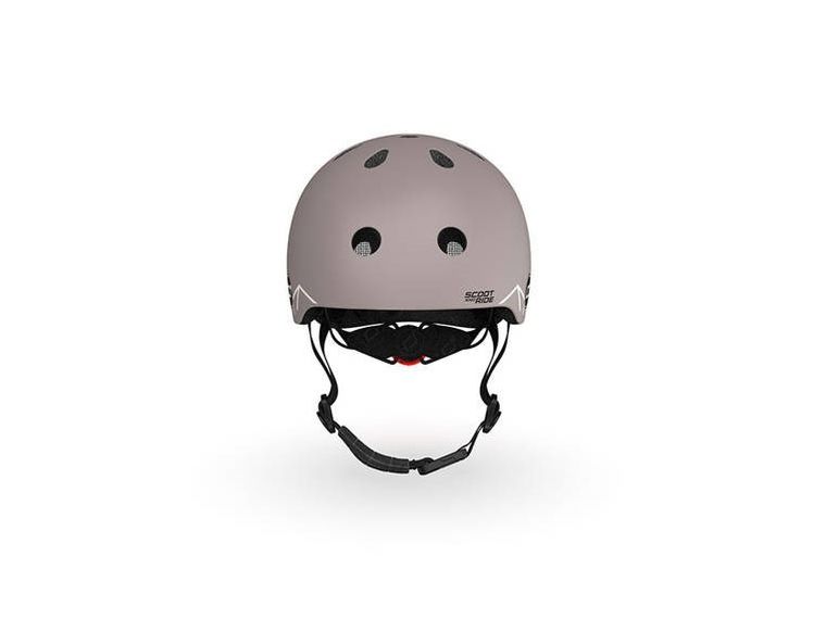Scoot & Ride, kask ochronny, Brown Lines, rozmiar 45-51 cm