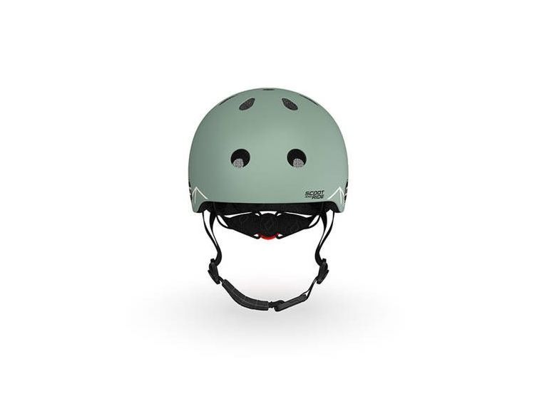 Scoot & Ride, kask ochronny, Green Lines, rozmiar 45-51 cm