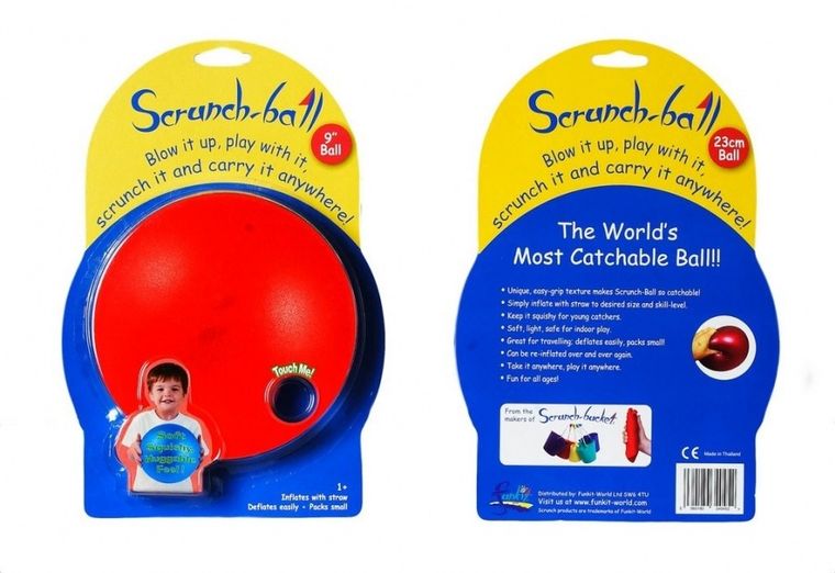 Scrunch, Piłka, Pastelowy Fiolet