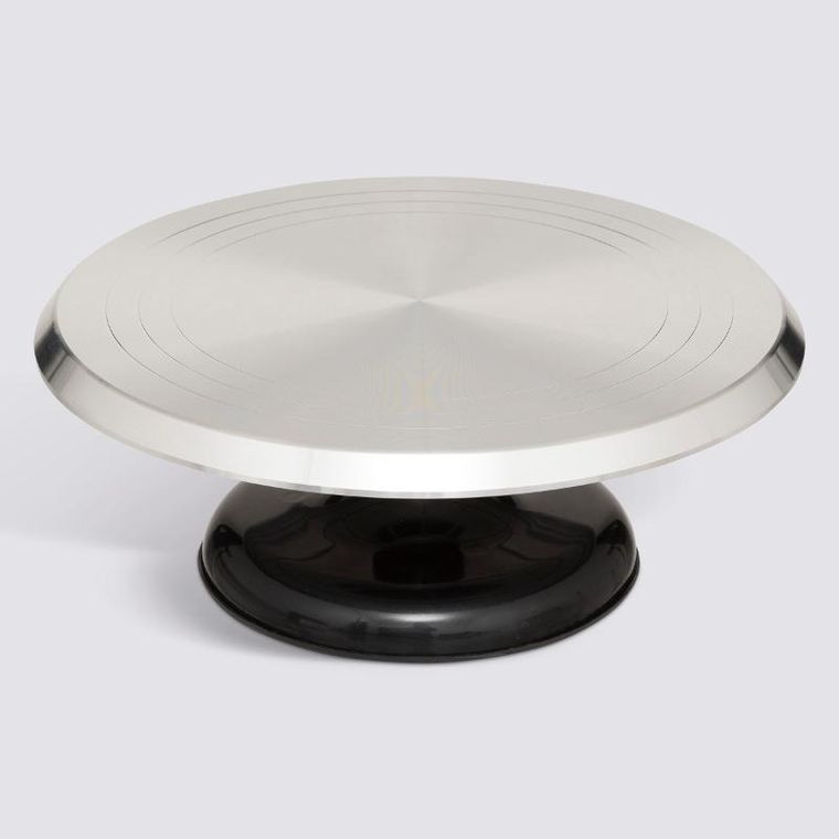 Secret de Gourmet, Easy, metalowa profesjonalna patera do tynkowania tortu, 31 cm