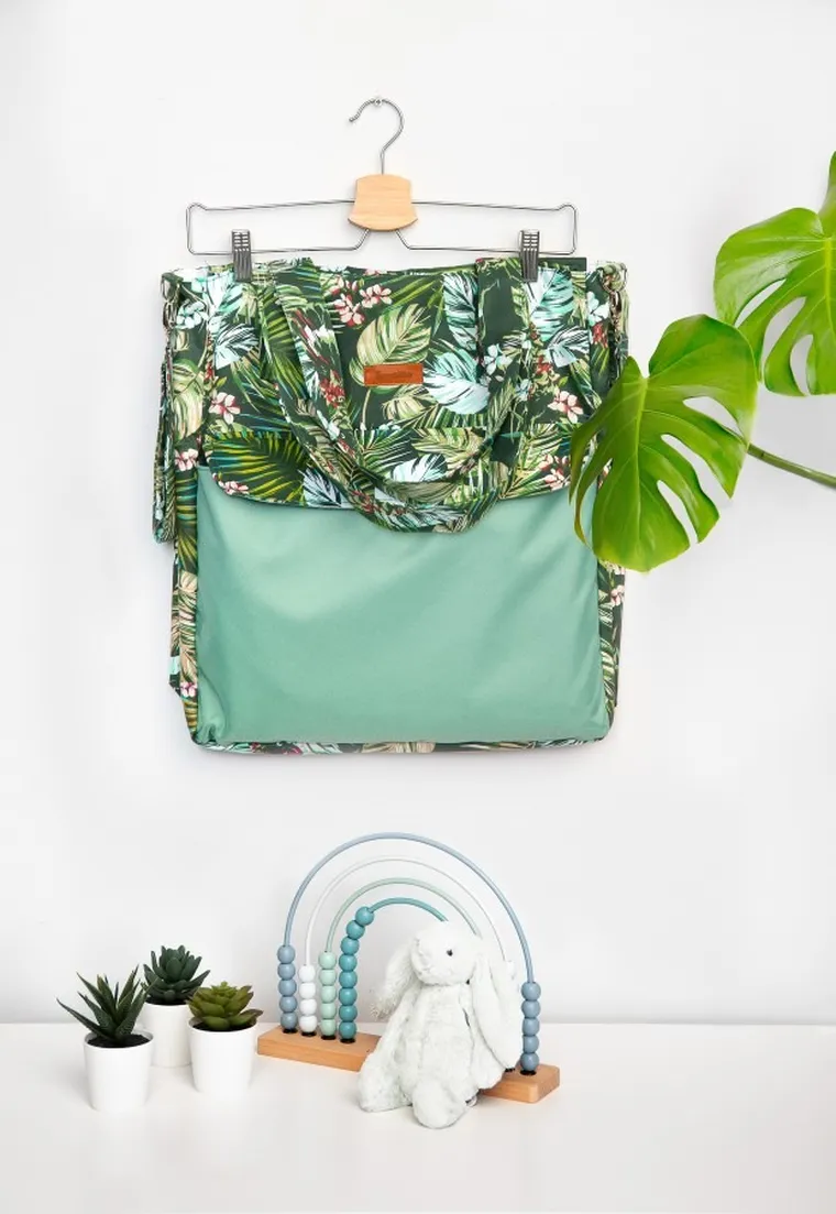 Sensillo, Dżungla, torba do wózka, zielona