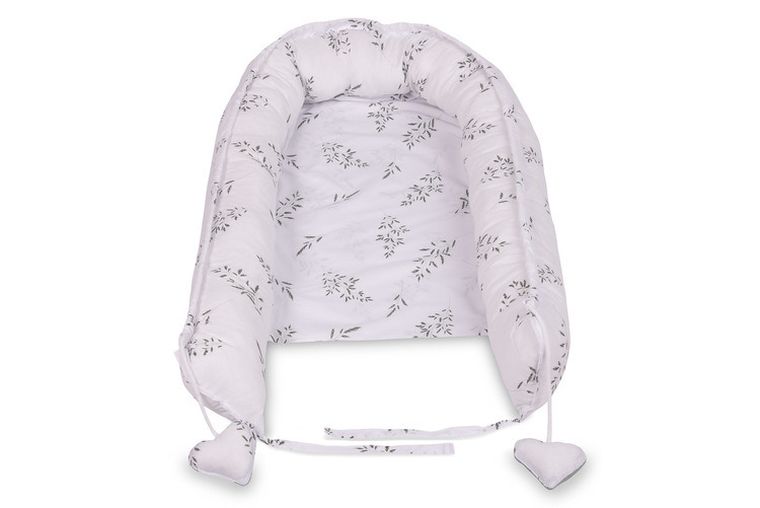 Sensillo, Gałązka, gniazdko niemowlęce, kokon, muślin, zielony, 80-45 cm