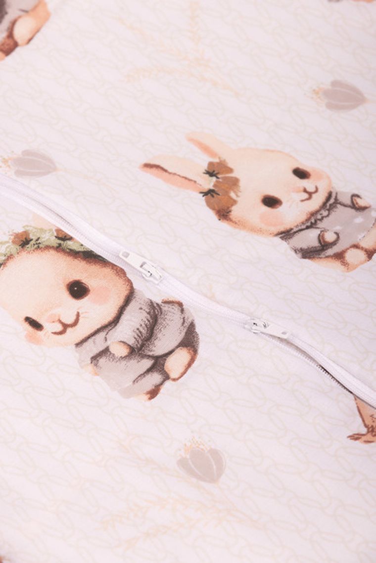 Sensillo, Króliczki, śpiworek do spania, TOG 1.0, rozmiar XL, beżowy