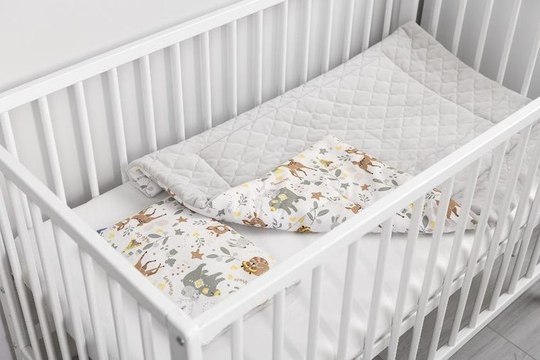 Sensillo, Leśna Przygoda, 2-częściowy komplet pościeli, kołderka z poduszką, 95-75 cm