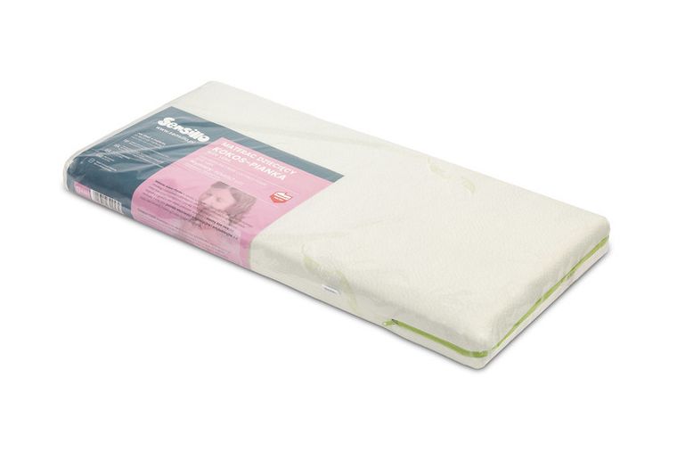 Sensillo, materac kokos-pianka, Aloe Vera, 90-40 cm