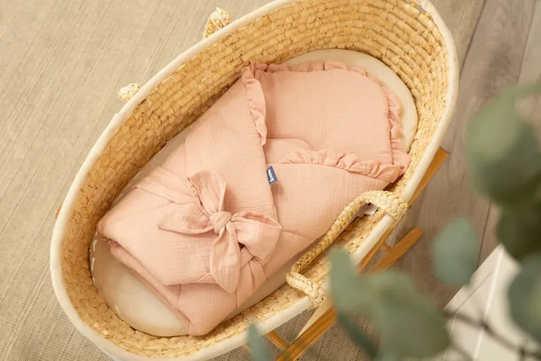 Sensillo, rożek, muślinowy, lukrowy, 90-90 cm