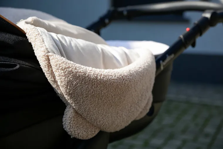 Sensillo, śpiworek 3w1, baranek, ciemny beż