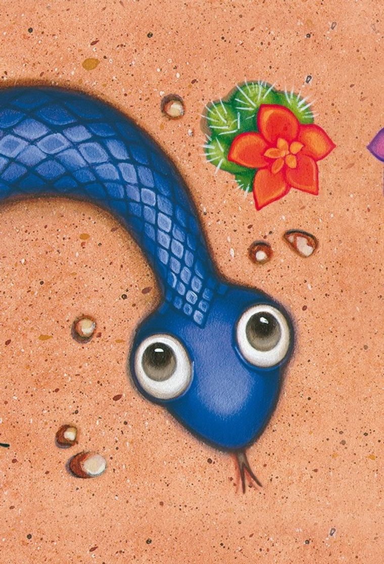 Serpentyna. Kolorowe węże, gra karciana