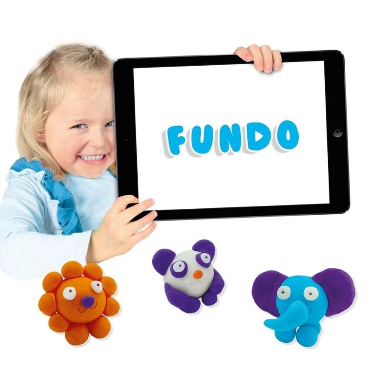 SES Creative, FunDo, ciastolina, dzikie zwierzęta, masa plastyczna