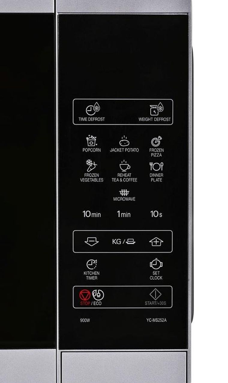 Sharp, kuchenka mikrofalowa, YC-MS252AE-S