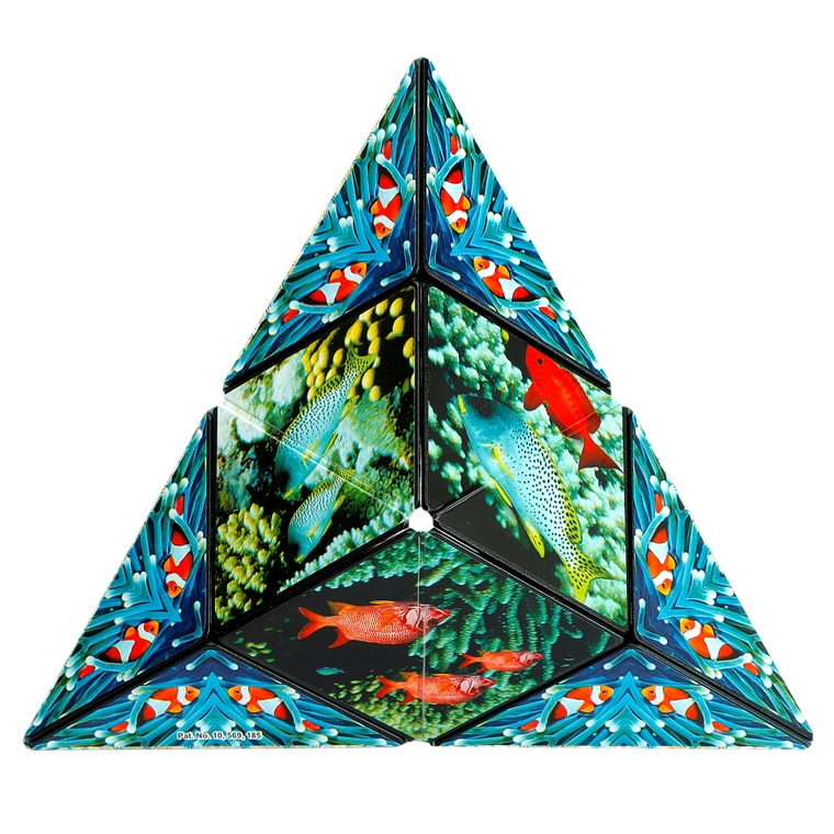 Shashibo, kostka magnetyczna, łamigłówka, Undersea