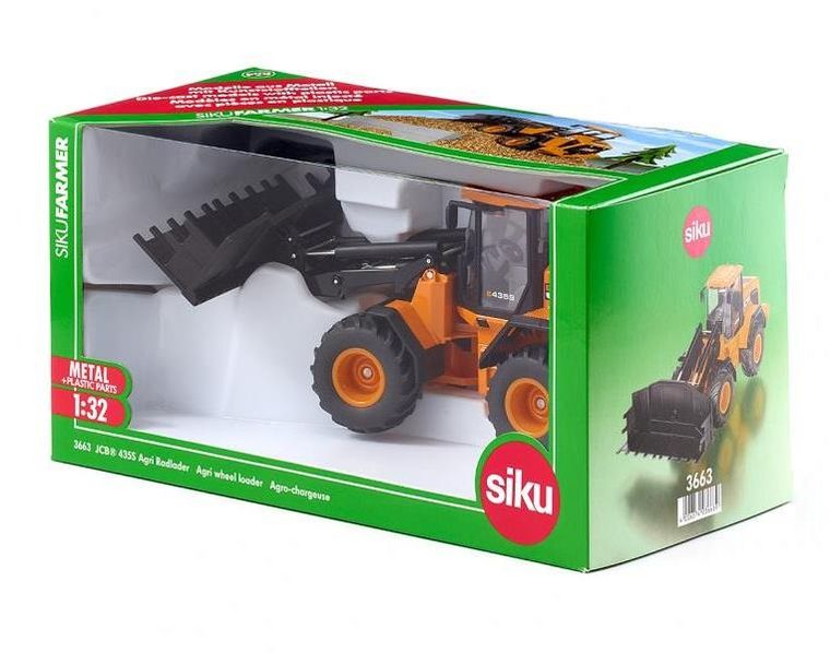 Siku, JCB 435S Agri ładowarka przegubowa, model pojazdu, 3663