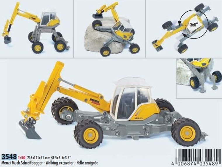 Siku, Koparka krocząca, model pojazdu, 1:50, 3548