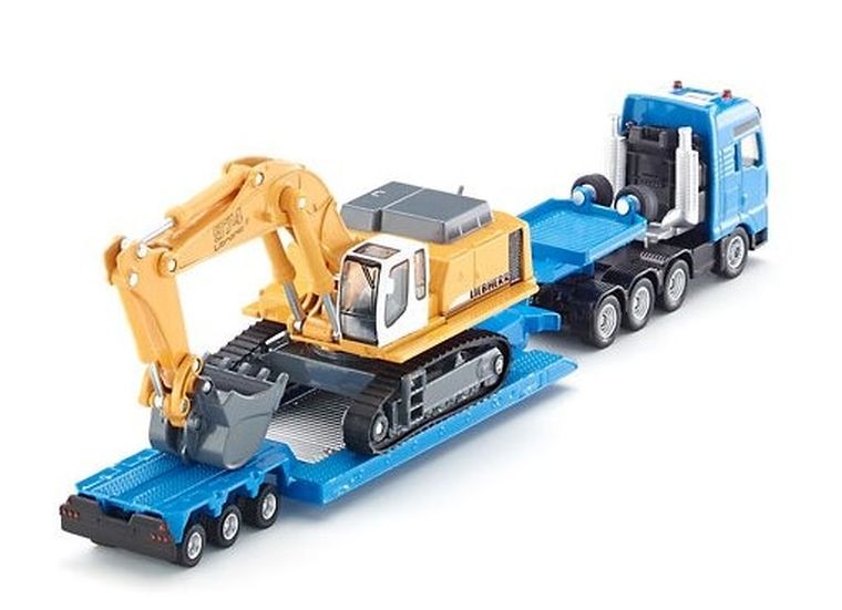 Siku, Laweta z koparką, zestaw pojazdów, 1847