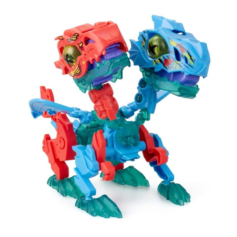 Silverlit, Biopod, Electronic Zombie Duo, dinozaur do składania w kapsule