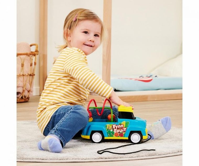 Simba, ABC, owocowy pojazd ze sznureczkiem, 30 cm