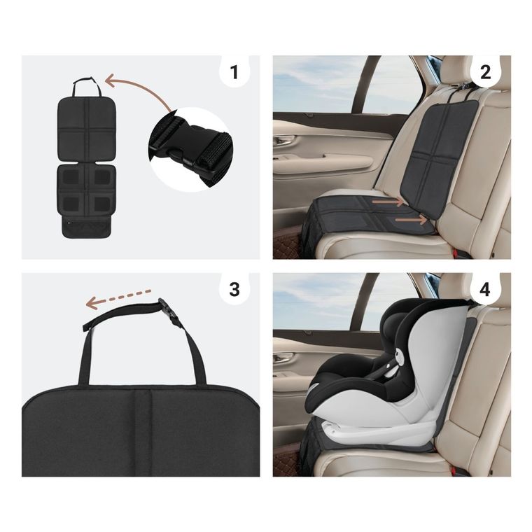 Sipo, mata ochronna pod fotelik samochodowy