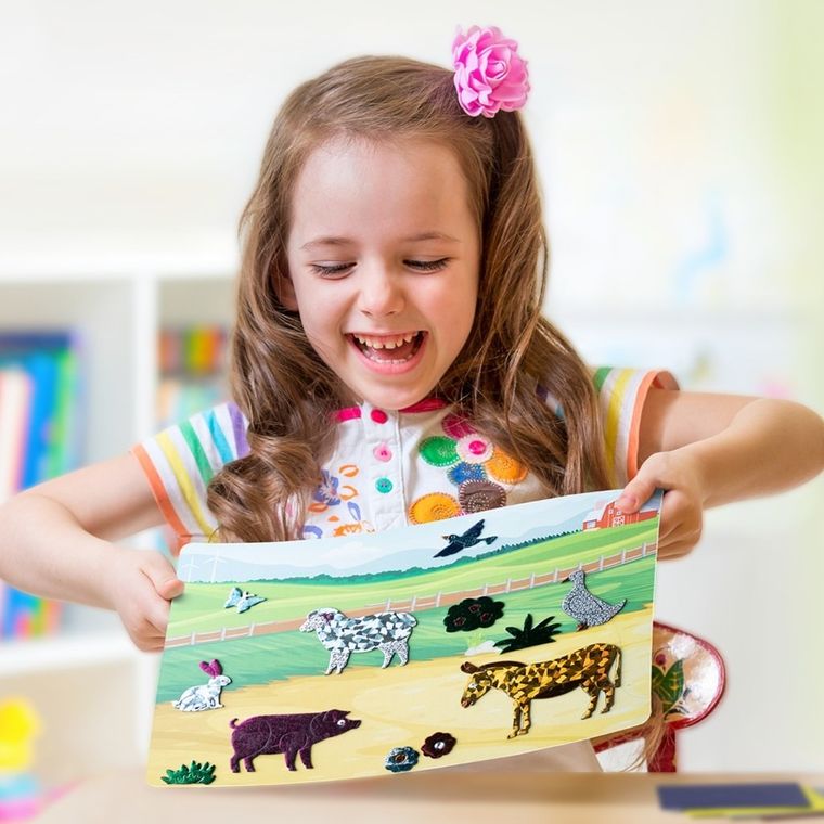 Skillmatics, Foil Fun, Świat Zwierząt, zestaw artystyczny