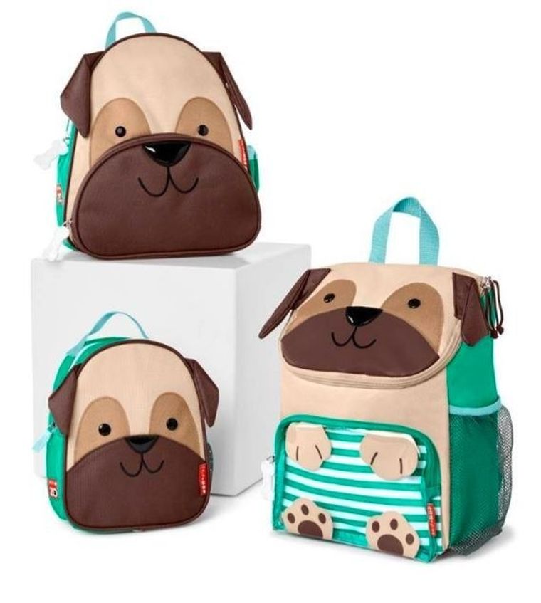 Skip Hop, Zoo Mops, Baby, plecak ze smyczką, baby