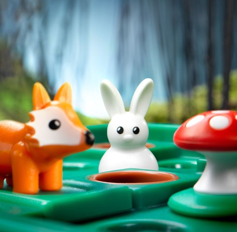Smart Games, Jump In', wersja angielska, gra logiczna