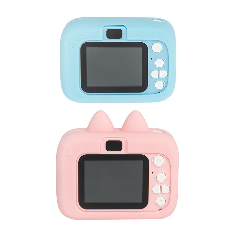 Smiki, Cute Kitty, aparat fotograficzny, różowy