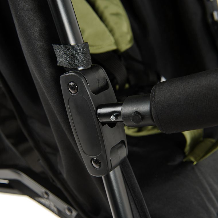 Smiki, Hurricane, wózek spacerowy, zielono-czarny