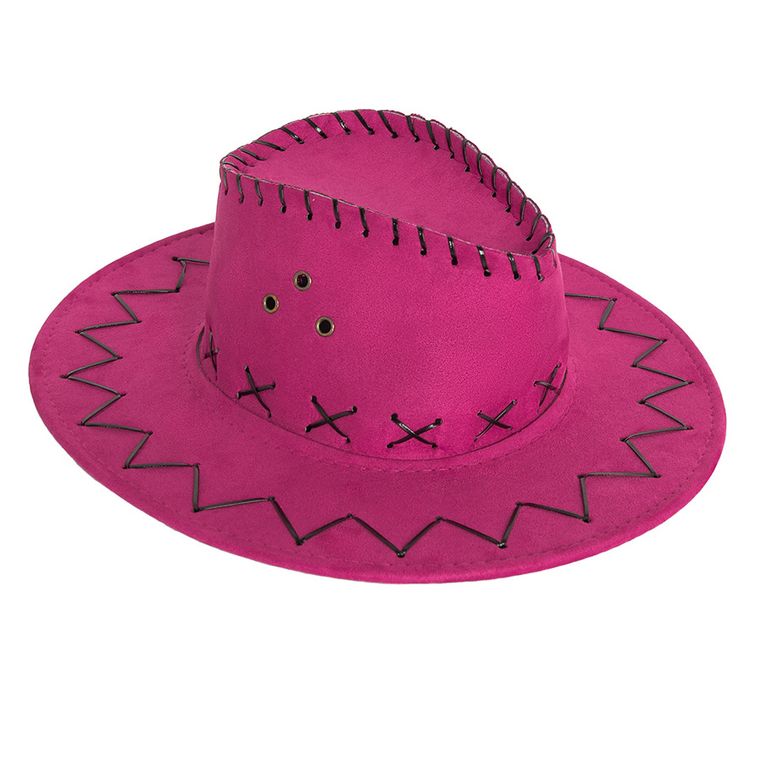 Smiki, Kowbojka, strój dla dzieci, różowy, LED, 5-6 lat