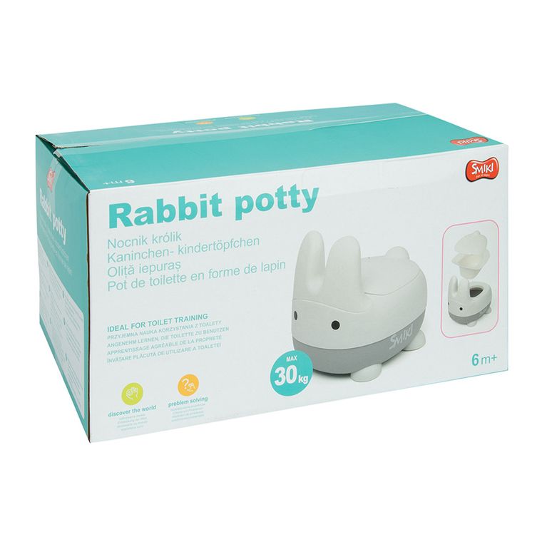 Smiki, Królik, nocnik, biały