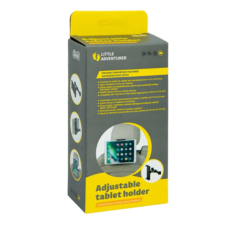 Smiki, Little Adventurer, uchwyt samochodowy na telefon lub tablet