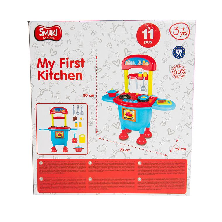 Smiki, Moja pierwsza kuchnia, zestaw do zabawy z akcesoriami