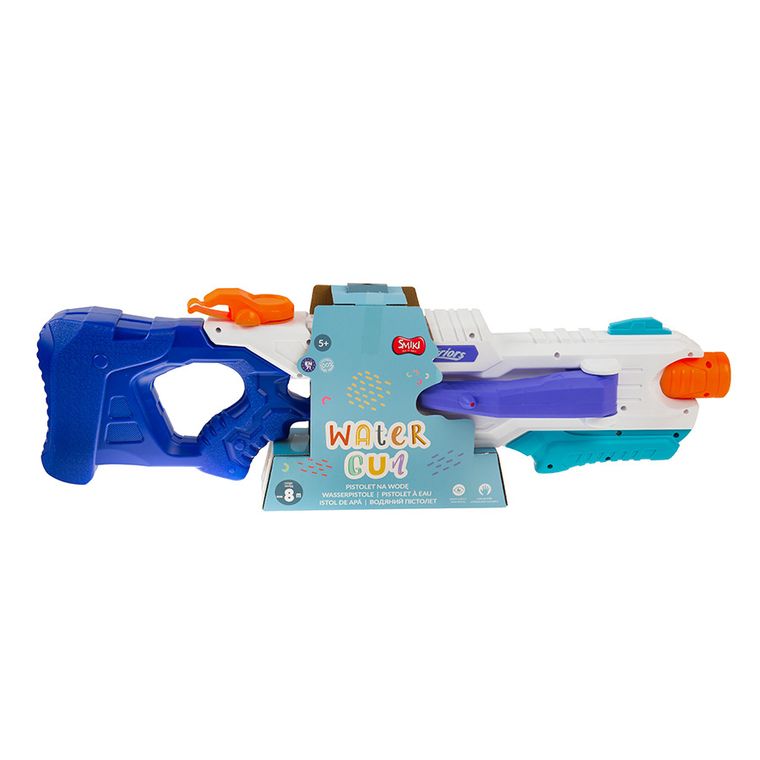 Smiki, pistolet na wodę, biało-granatowy