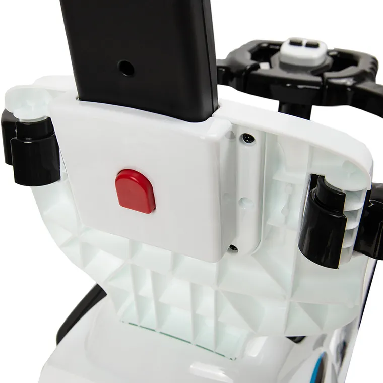 Smiki, Samochód, jeździk z rączką, biały