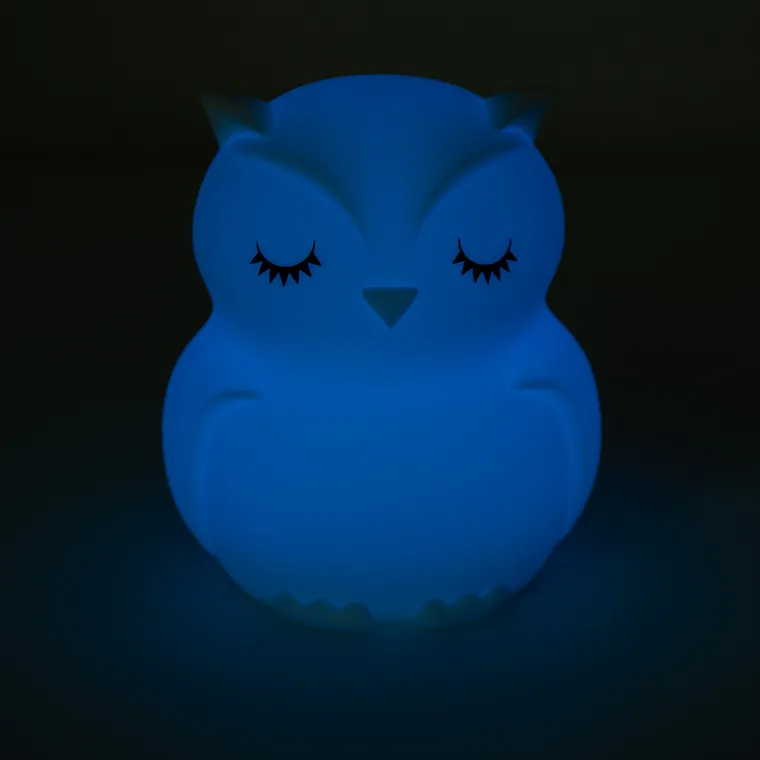 Smiki, Sowa, lampka silikonowa LED