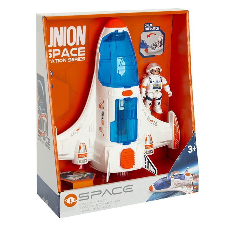 Smiki, statek kosmiczny z parą, zestaw z figurkami