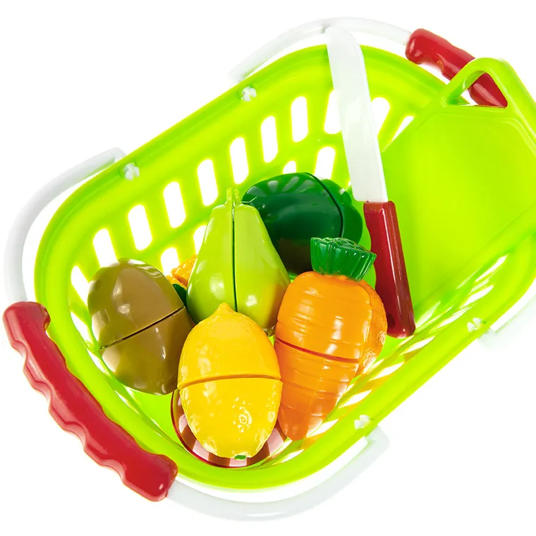 Smiki, Warzywa i owoce, zestaw do krojenia