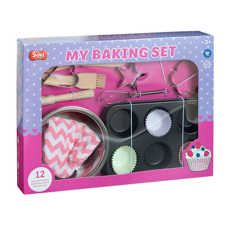 Smiki, zestaw do pieczenia, 11 elementów
