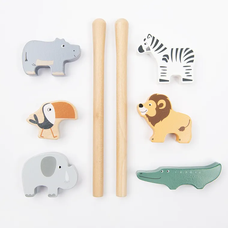 Smiki, Zookabee, Ciężarówka, ksylofon i sorter, zabawka drewniana