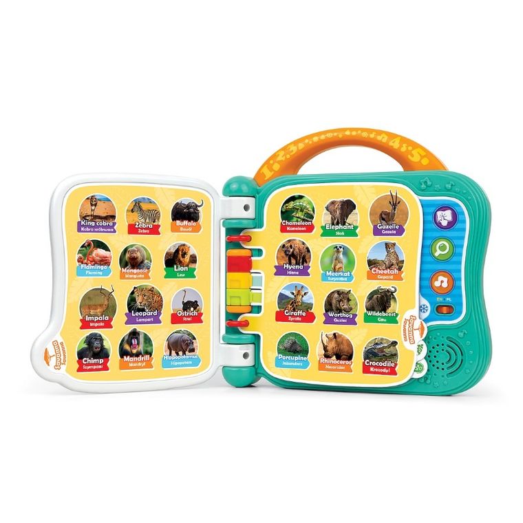 Smily Play, 101 zwierząt, edukacyjna książeczka, zabawka ineraktywna