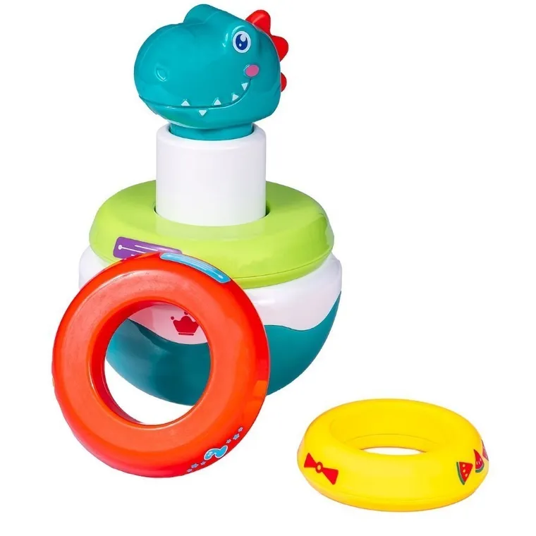 Smily Play, Dino, piramidka, zabawka interaktywna