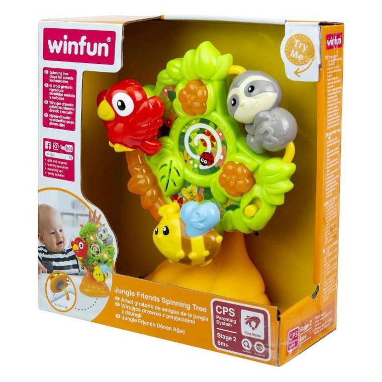 Smily Play, drzewko aktywizujące, zabawka interaktywna