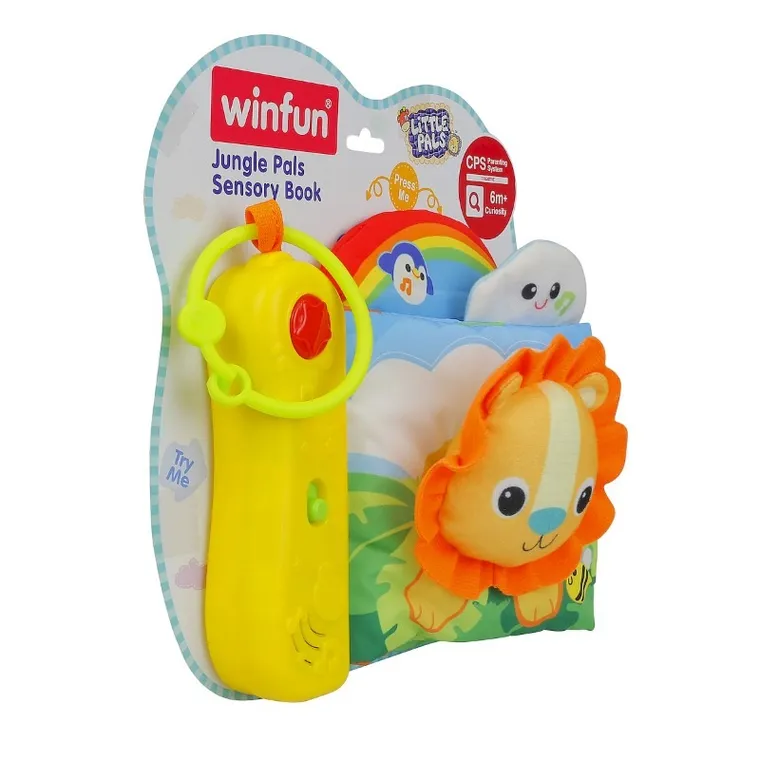 Smily Play, sensoryczna książeczka, dżungla