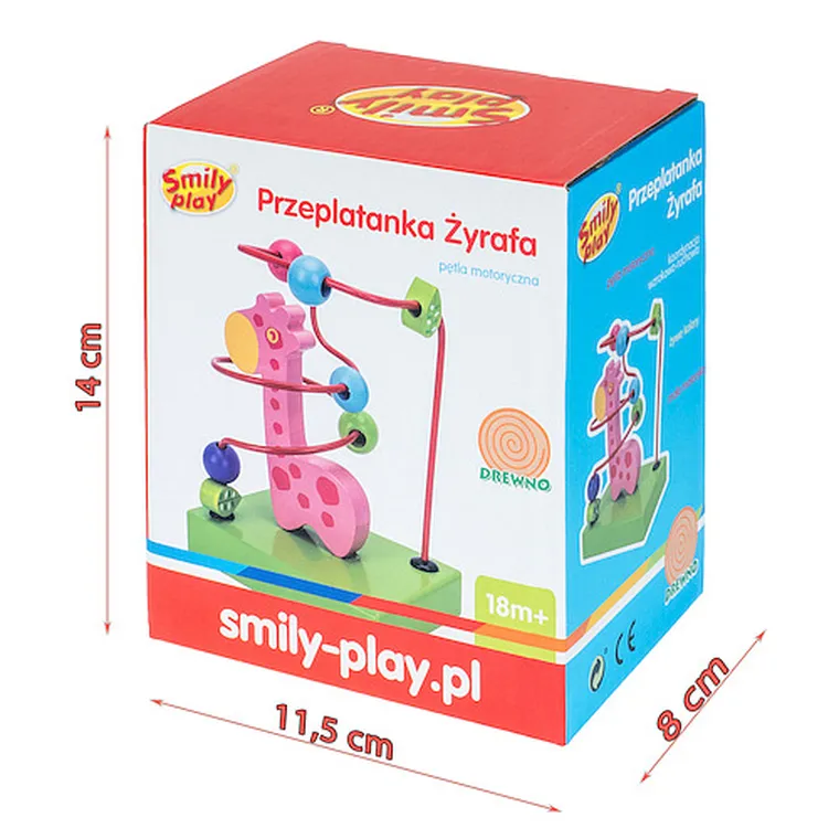 Smily Play, żyrafa, przeplatanka
