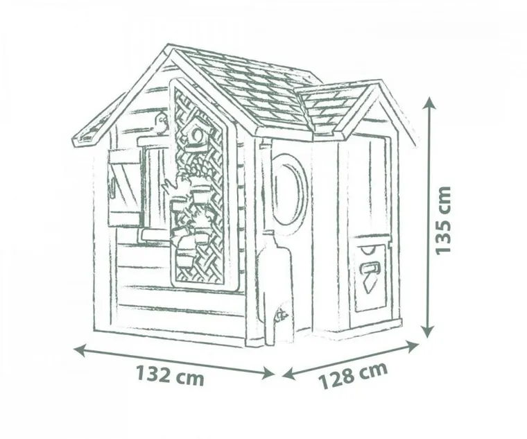Smoby, Domek ogrodnika, domek ogrodowy