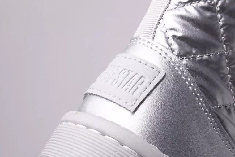 Śniegowce dziewczęce, srebrne, Big Star