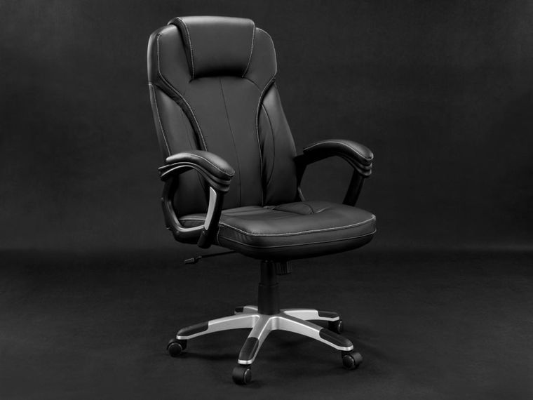 Sofotel, fotel biurowy, obrotowy, czarny