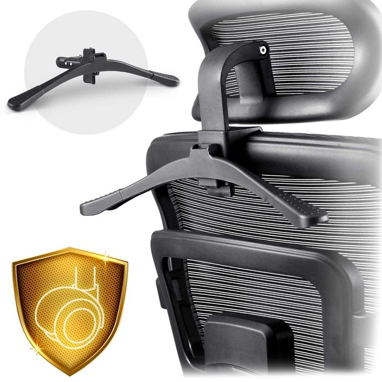 Sofotel, Nicea, fotel biurowy, czarny