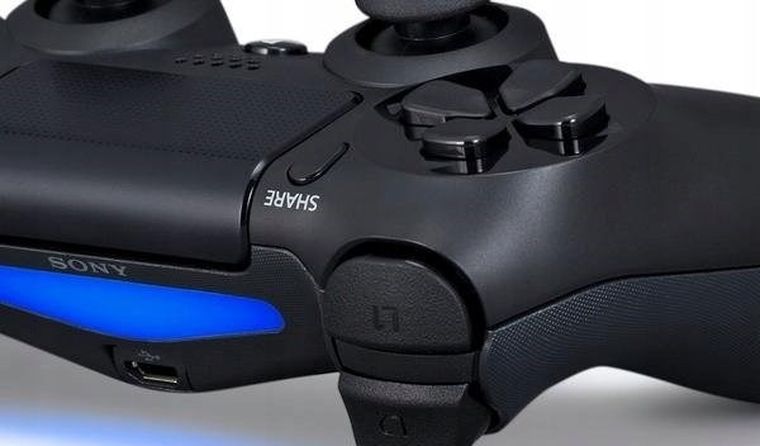 Sony, kontroler bezprzewodowy, DualShock 4 Black
