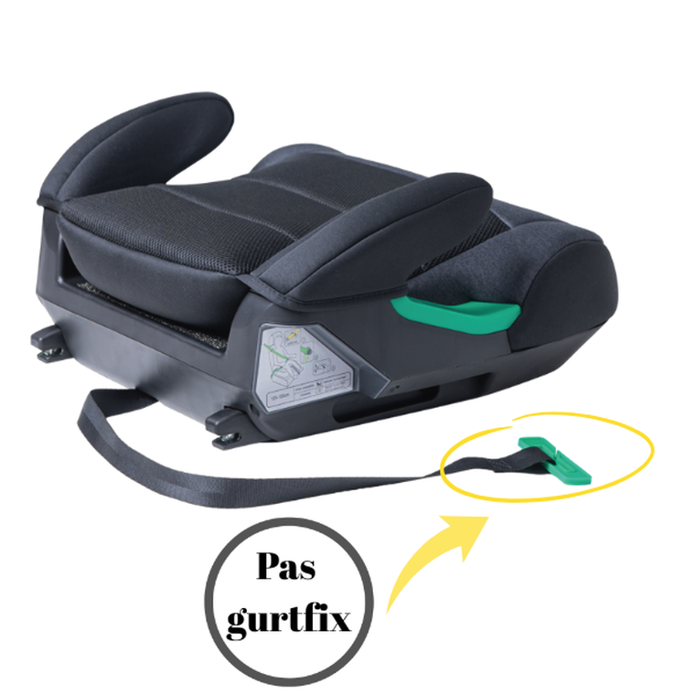 Sorino, Eris, podstawka samochodowa, black-grey, 125-150 cm